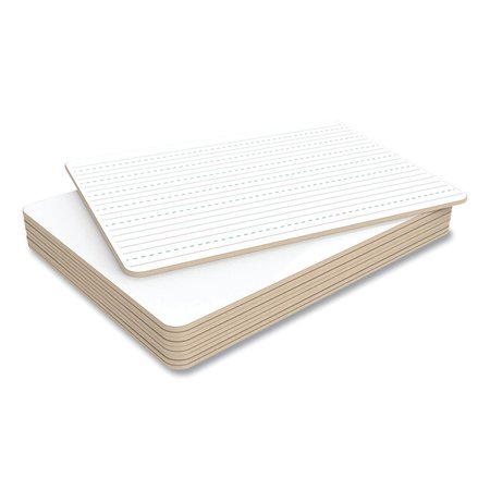 U Brands Double-Sided Dry Erase Lap Board, 12 x 9, White Surface, PK10 483U0001